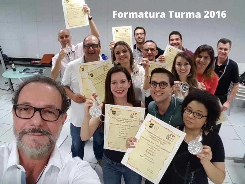 Formatura 2a Turma de Sommelier - 2016