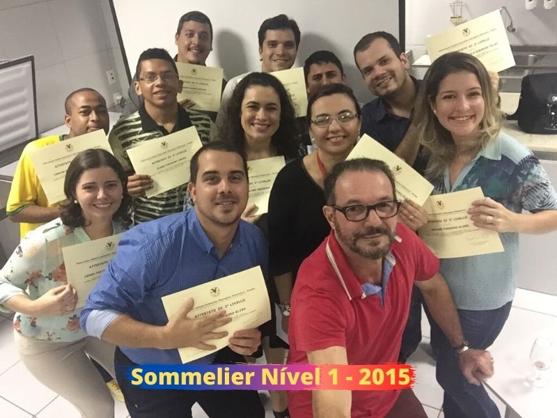 Exame de conclusao Nivel 1 - Curso de Sommelier - 2015