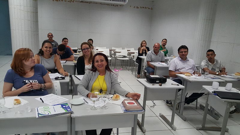 Sala de aula UniFanor Wyden - Curso de Sommelier IWTO -2017