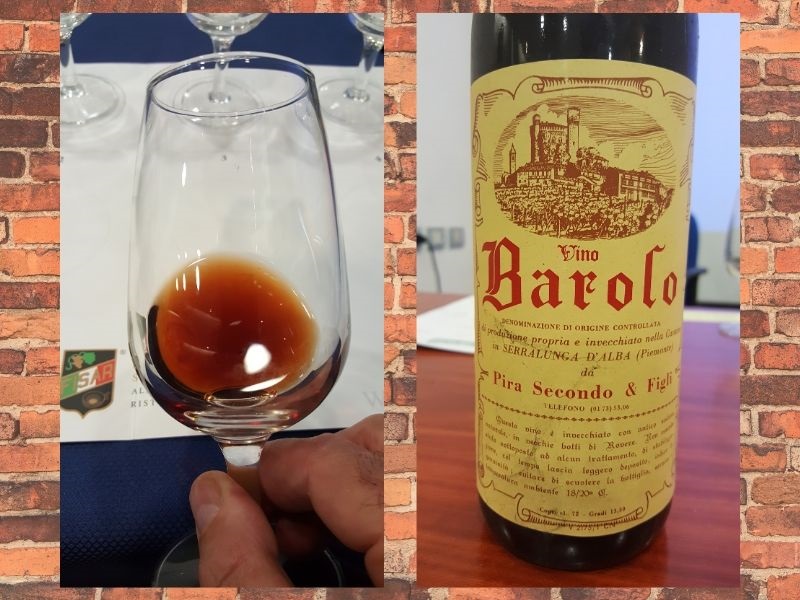 A Cor fantastica de um grande Barolo envelhecido - 2017