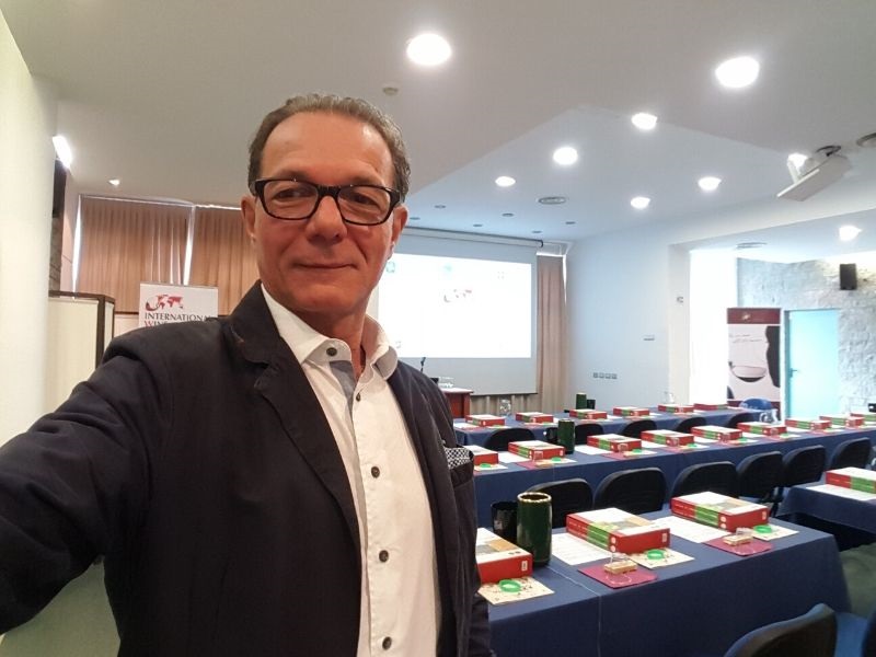 A sala antes do inicio das aulas - Torino 2017